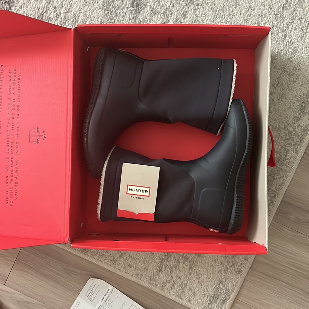 Hunter Sherpa rain and snow boots